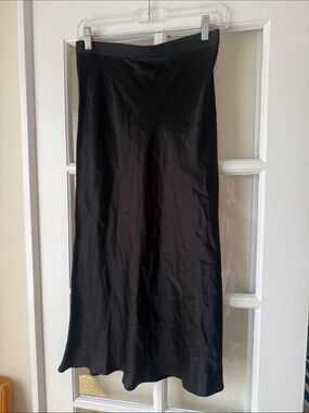 Rails Black Midi Slip Skirt
